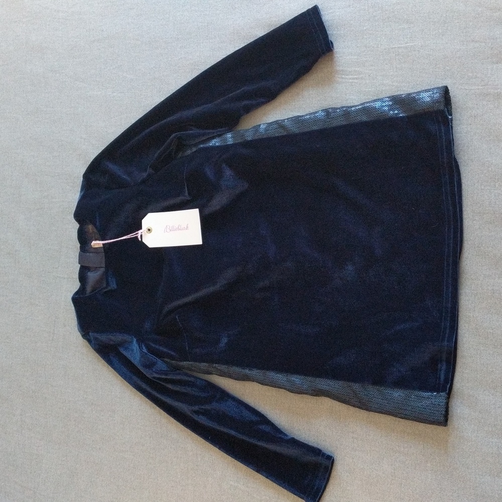 NWT Billieblush Velvet Dress For Girls